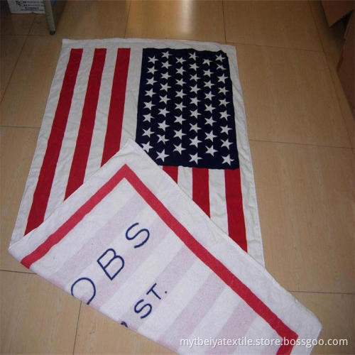 Promotional ING World Cup Custom Printed Microfiber Towel